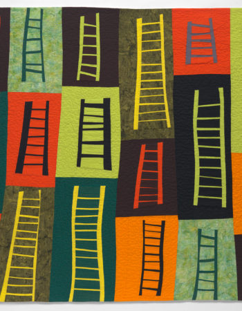 Anne Hammond, quilt, Broken ladder